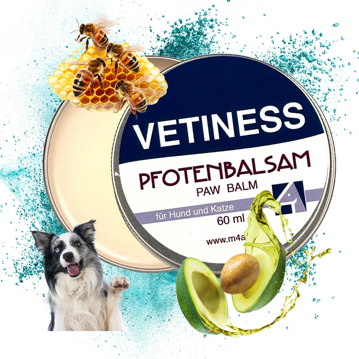 Vetiness Pfotenbalsam für Hunde - Schutz und Pflege für die empfindlichen Pfoten Ihres Lieblings