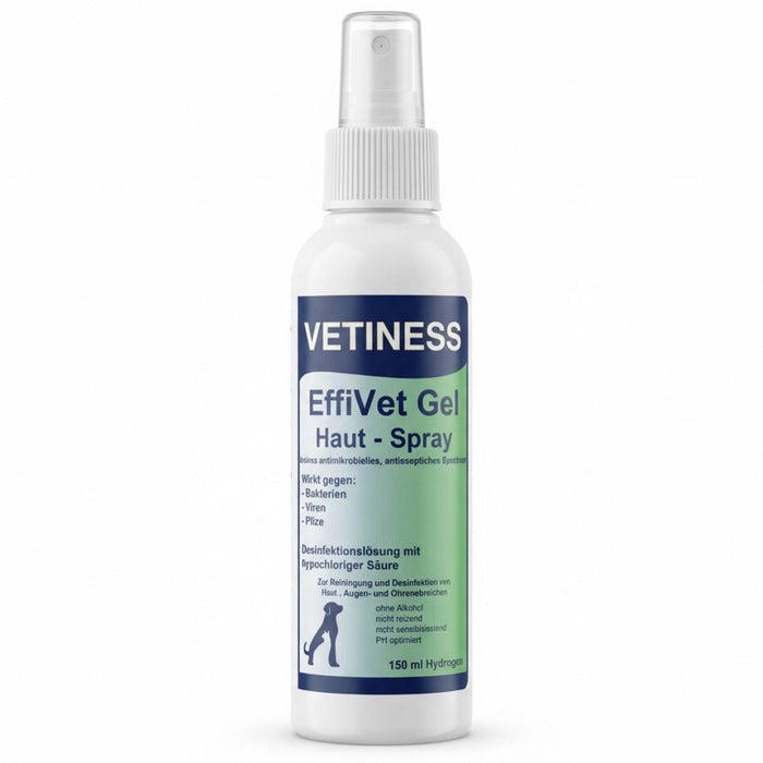 Vetiness EffiVet Gel Hautspray – Sprühflasche mit 150 ml