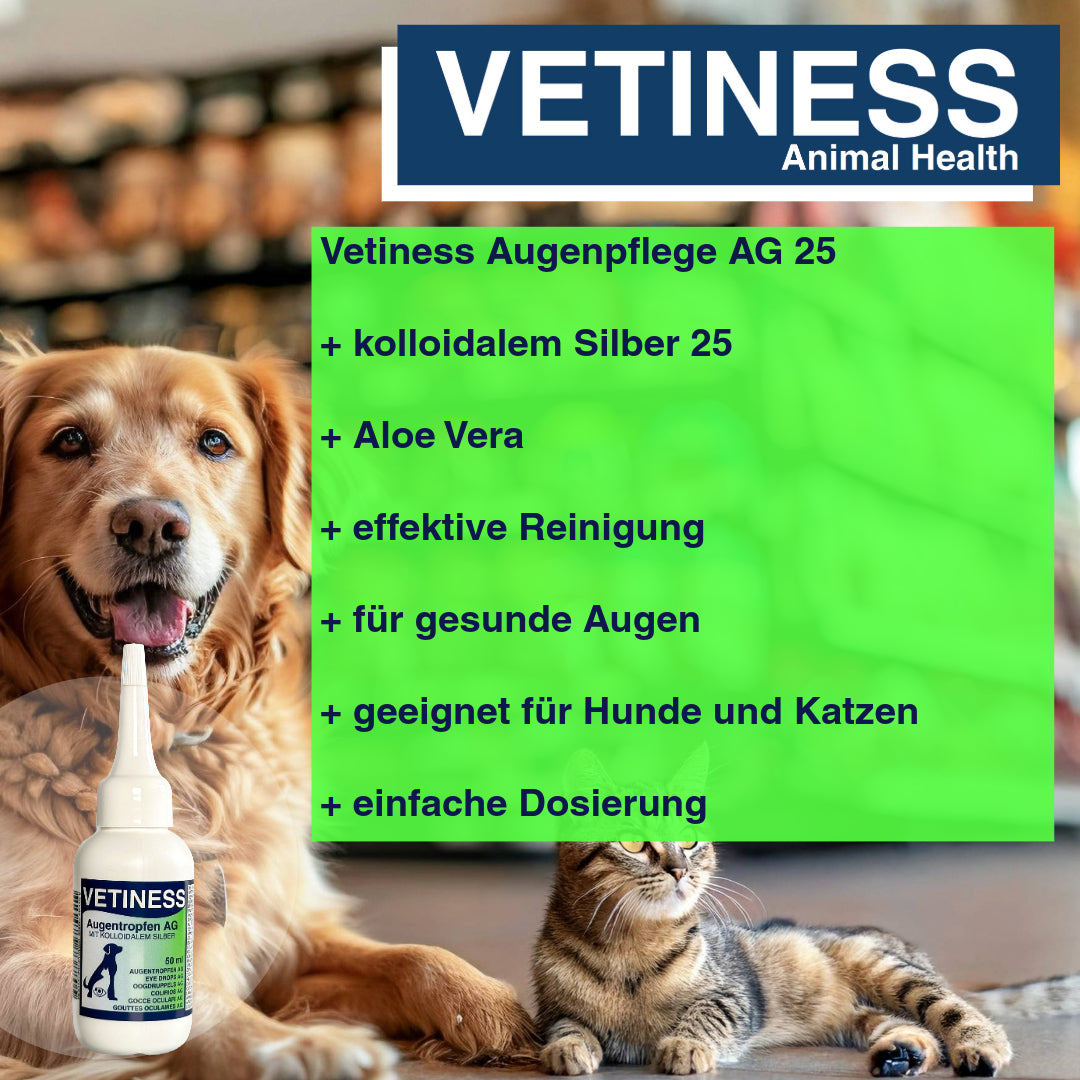 Vetiness Augentropfen AG 50 ml