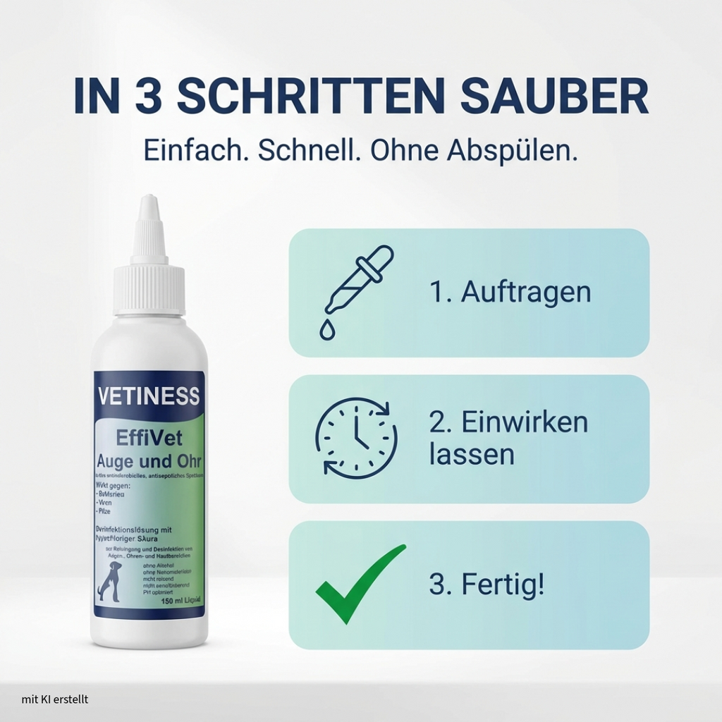 Vetiness EffiVet Augen und Ohr 150 ml