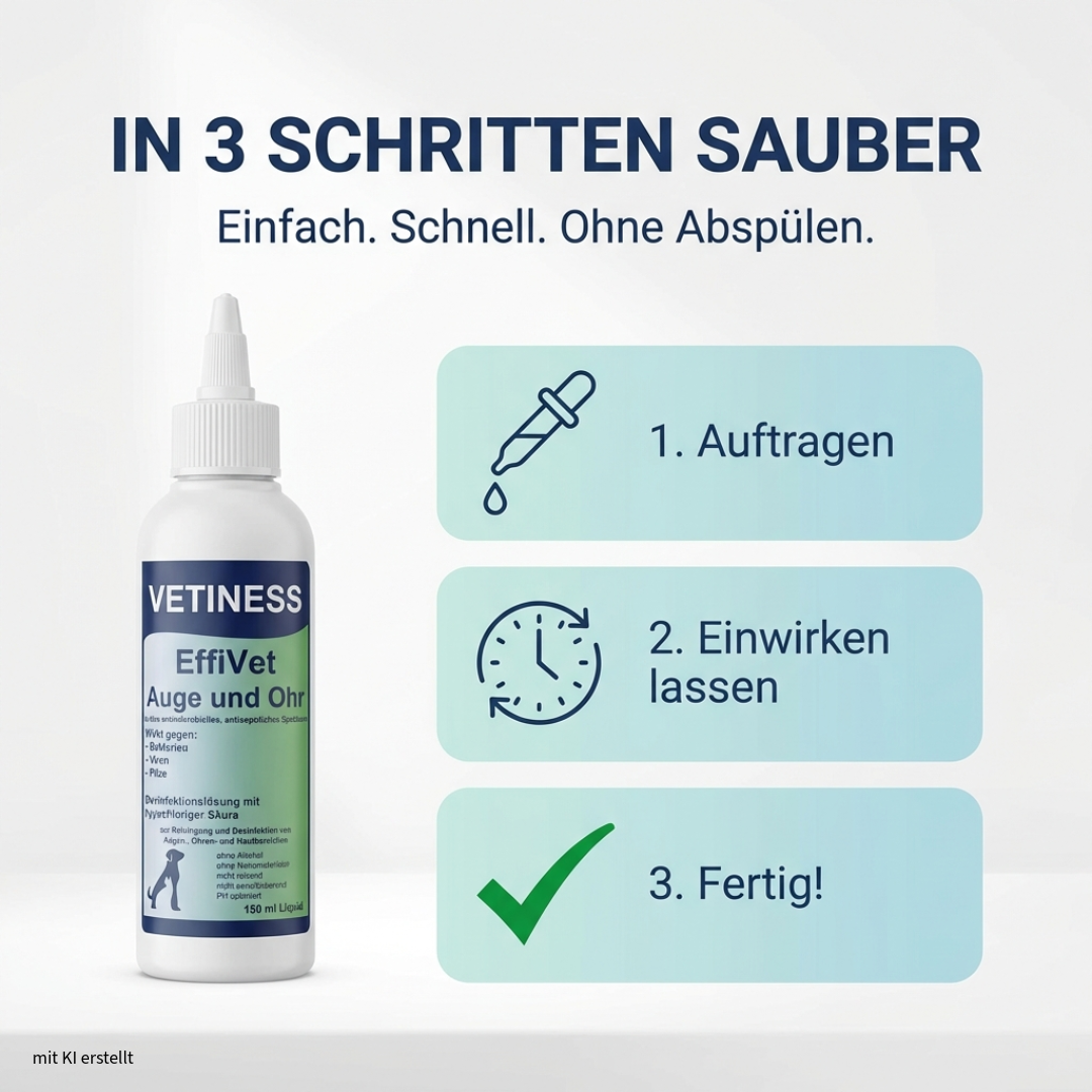 Vetiness EffiVet Augen und Ohr 150 ml