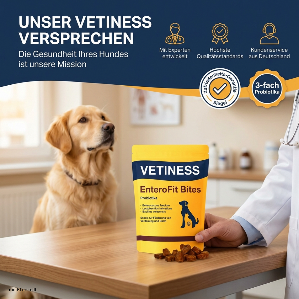 Vetiness EnteroFit Bites – Probiotika für Hunde