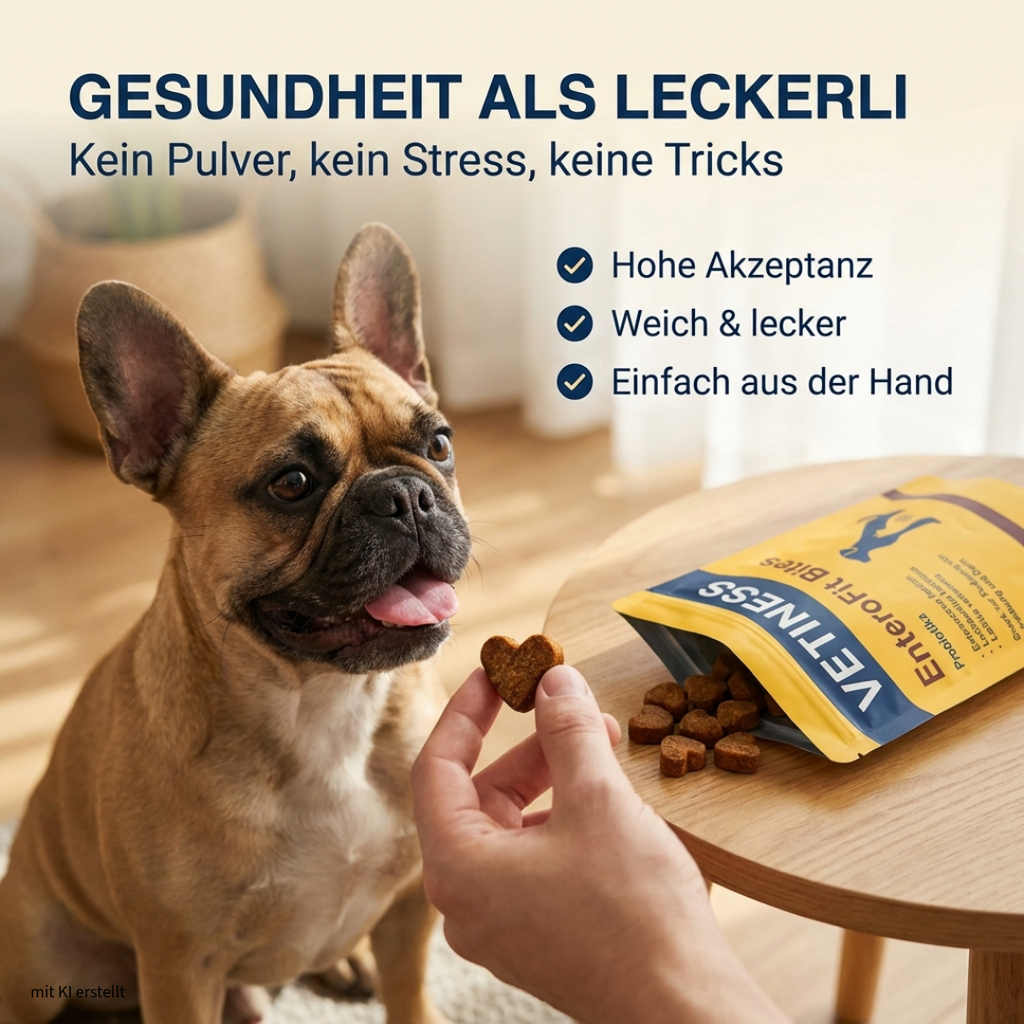 Vetiness EnteroFit Bites – Probiotika für Hunde