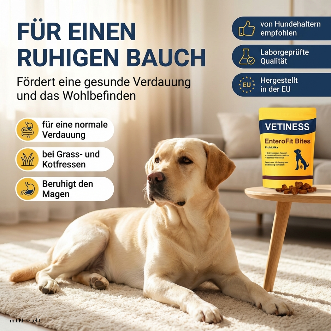 Vetiness EnteroFit Bites – Probiotika für Hunde