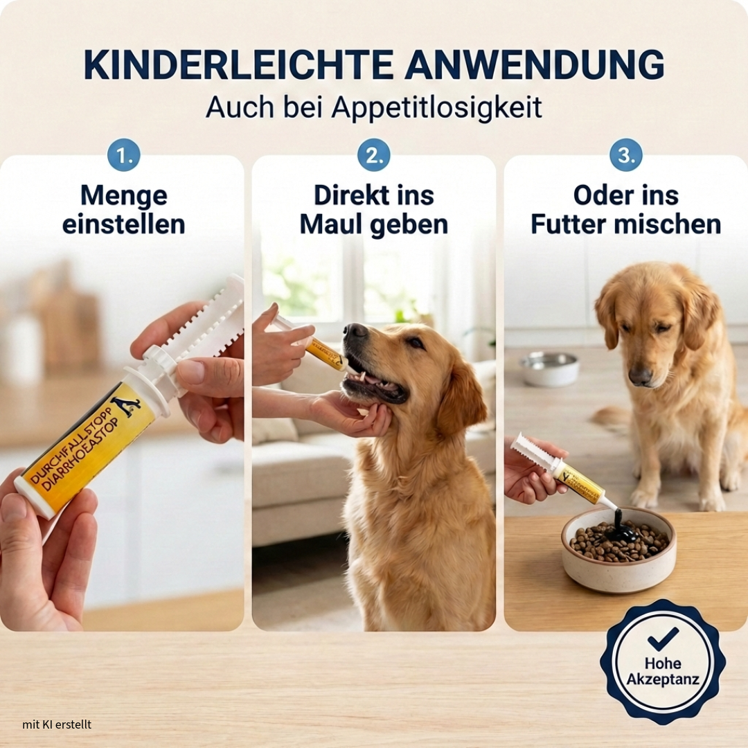 Vetiness Enterofit DurchfallStopp Paste für Hunde