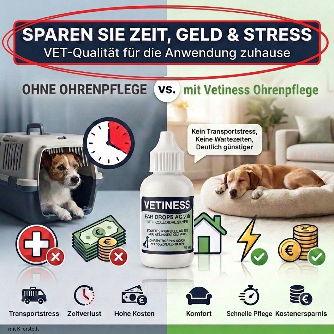 Vetiness Ohrentropfen AG 200 - 50 ml