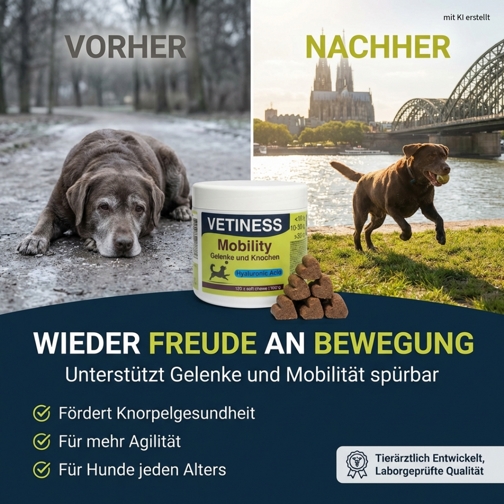Vetiness Mobility - Gelenke und Knochen - 120 Bites