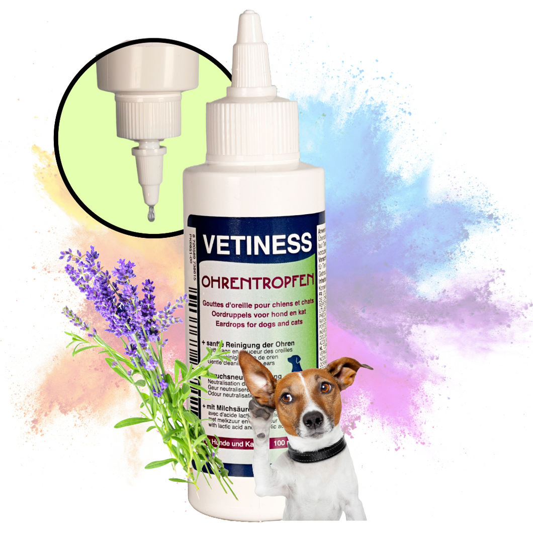 Vetiness Ohrentropfen mit Lavendelöl 100 ml