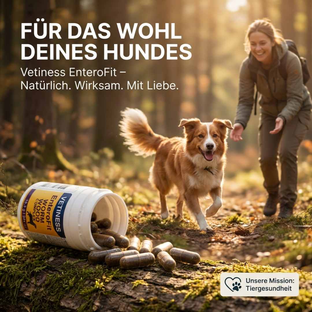 EnteroFit Wormwood Complex - für Hunde - 34 Kapseln