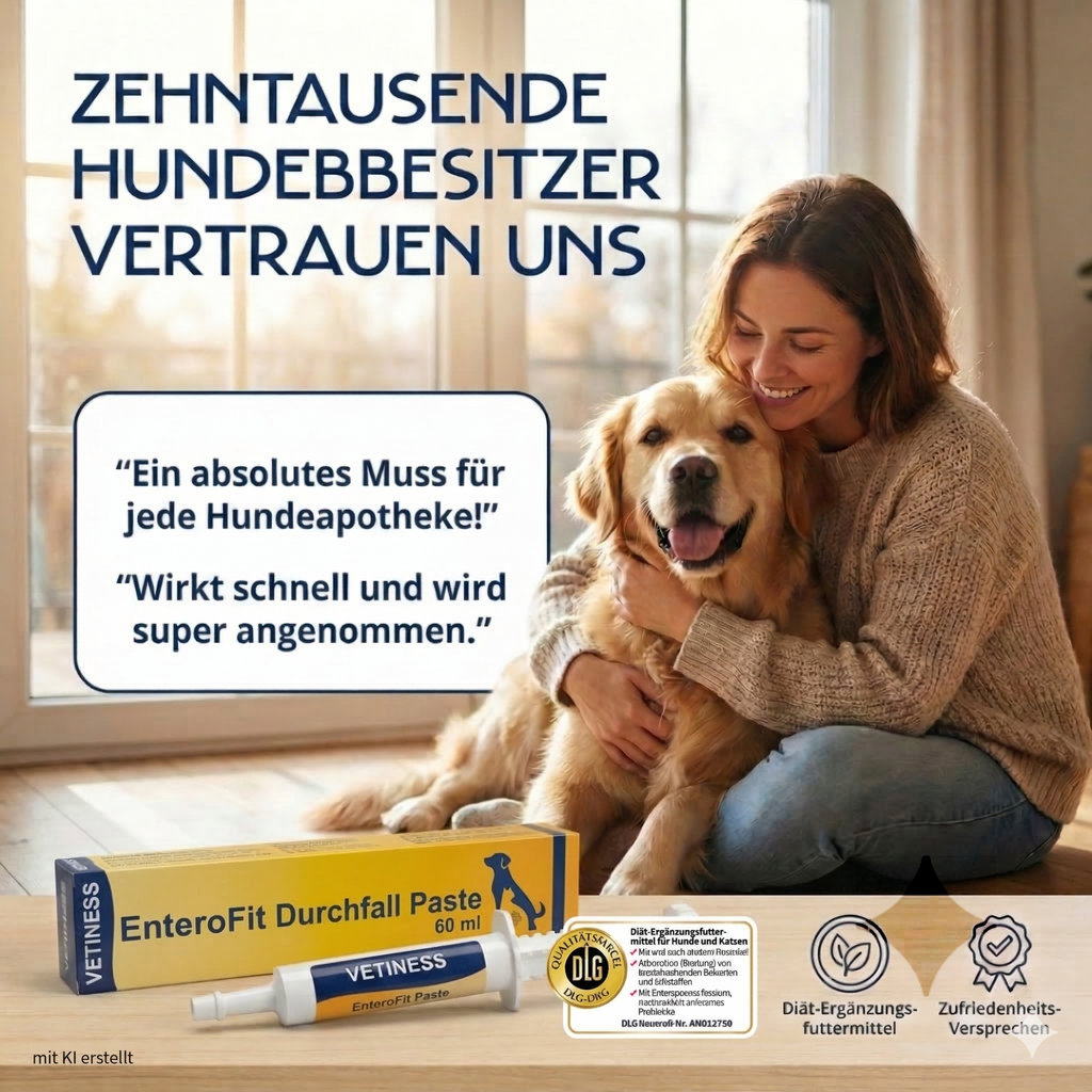 Vetiness Enterofit Durchfall Paste für Hunde