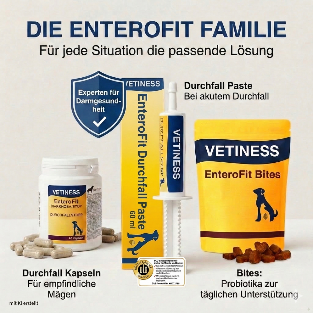 Vetiness Enterofit Durchfall Paste für Hunde