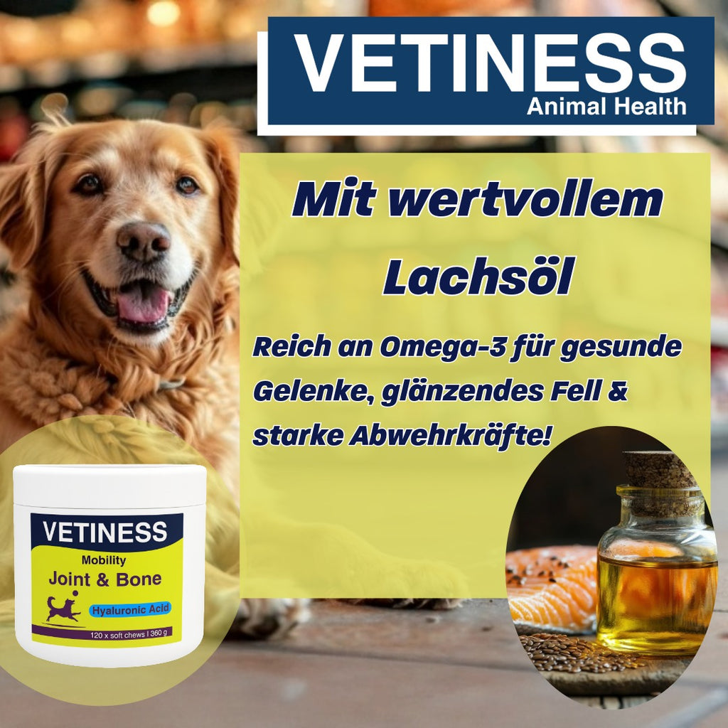 Vetiness Mobility - Gelenke und Knochen - 120 Bites