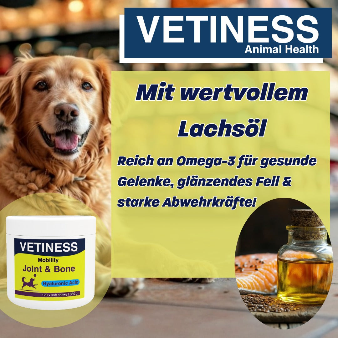 Vetiness Mobility - Gelenke und Knochen - 120 Bites