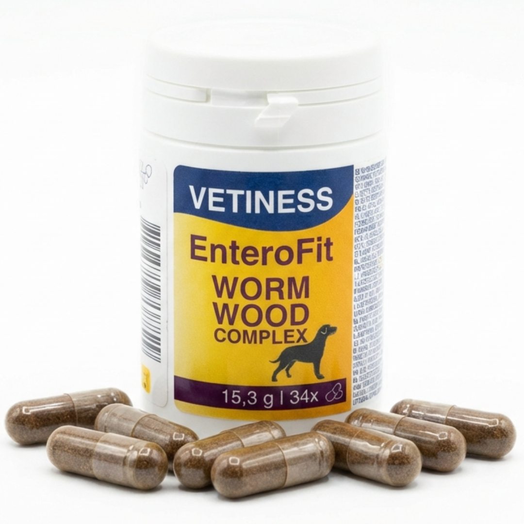 EnteroFit Wormwood Complex - für Hunde - 34 Kapseln - Wurmkraut