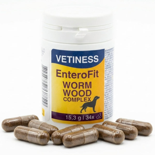 EnteroFit Wormwood Complex - für Hunde - 34 Kapseln - Wurmkraut