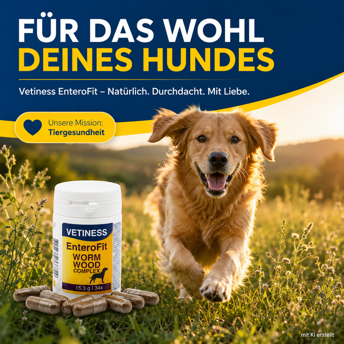 Vetiness EnteroFit Wormwood Complex – für das Wohl deines Hundes